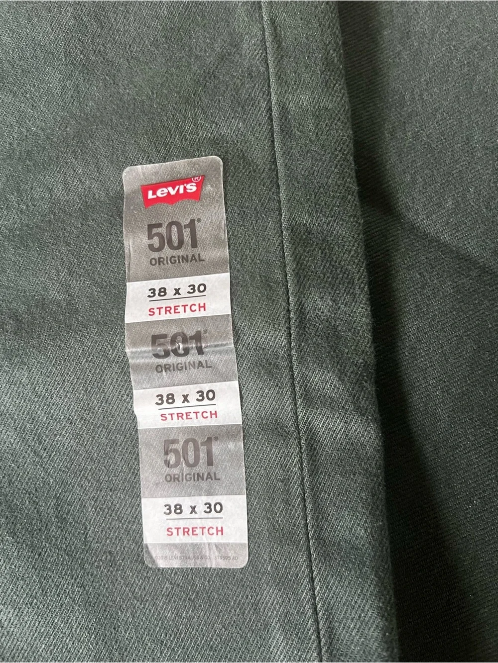 Levi's 501 Regular Fit‎ Jeans-Size 38x30
